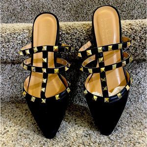 ICONIC STUDED WOMEN MULES SANDAL BY NICOLE MILLER